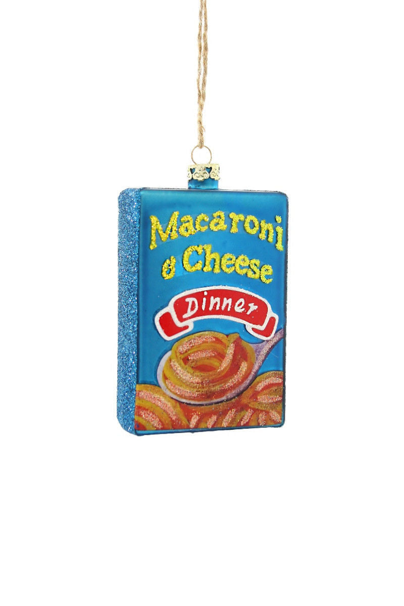 Mac and Cheese - Glass Ornament