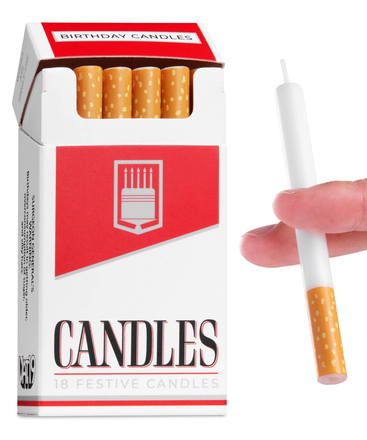 Cigarette Candles - Birthday Candles