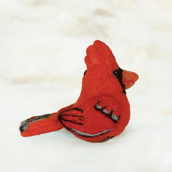 Cardinal - Wool Ornament