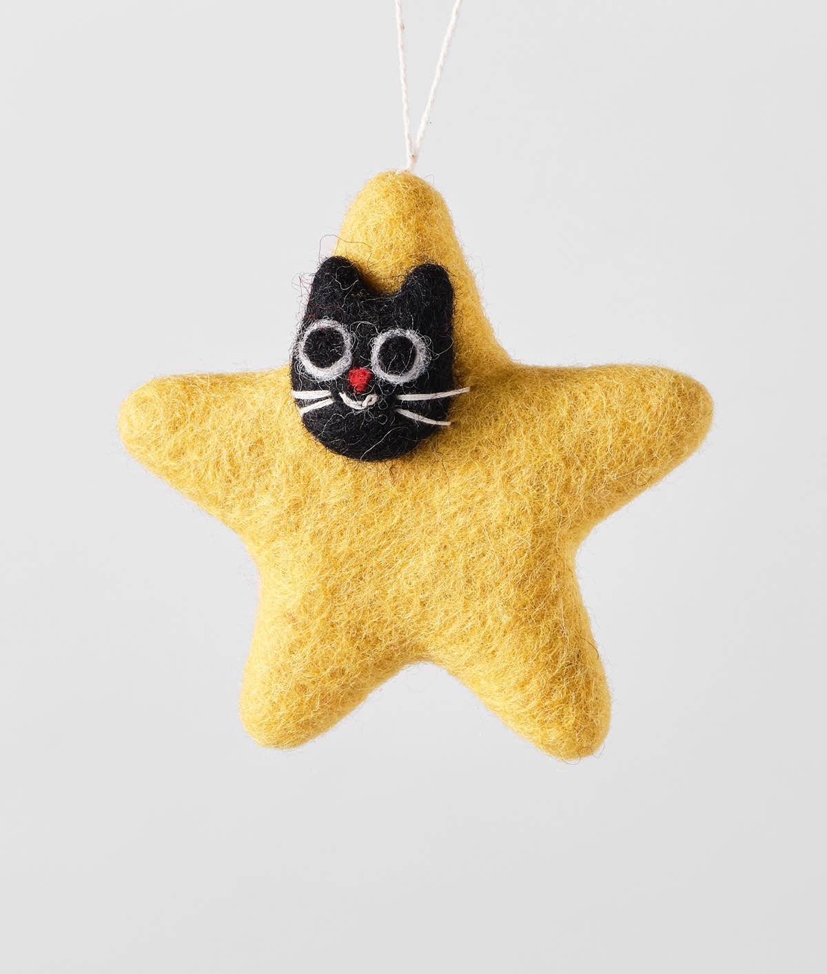 Stella the Star Cat - Felt Ornament