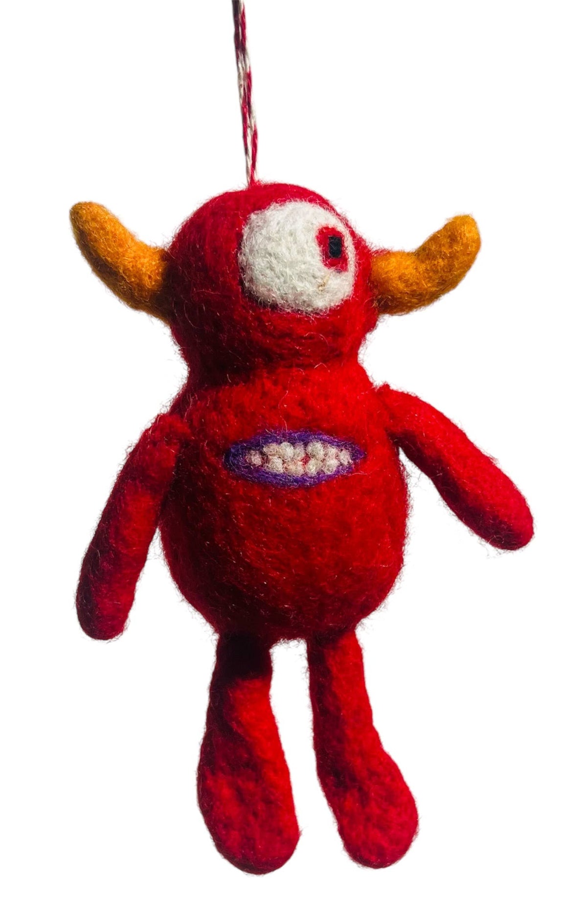 Red Monster - Soft Ornament