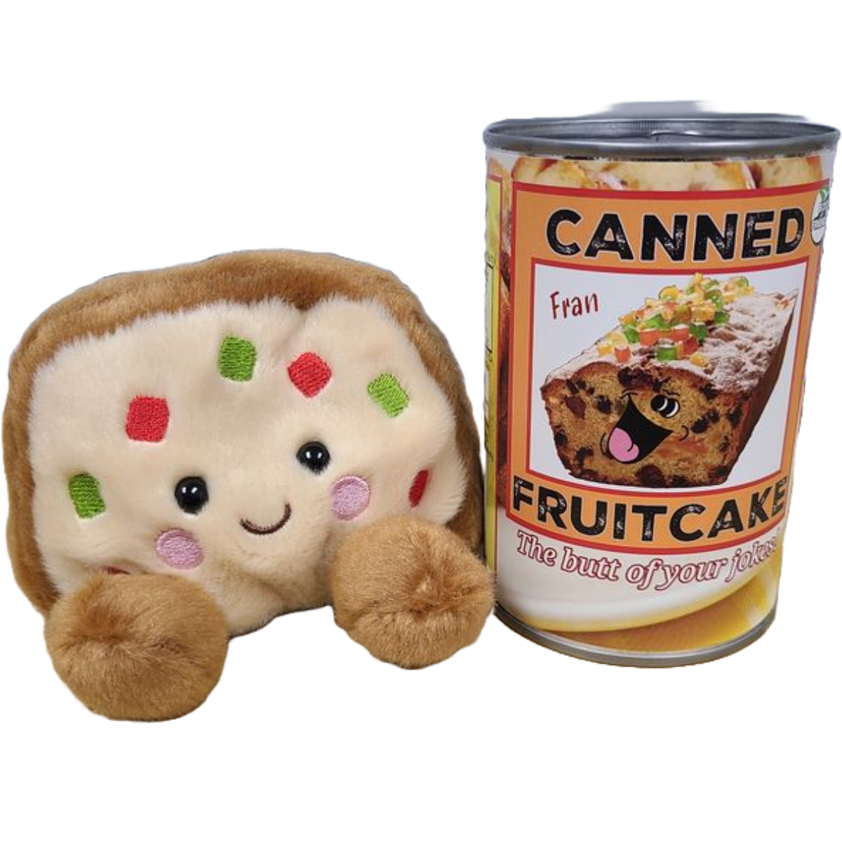 Canned Fruitcake | White Elephant Gift
