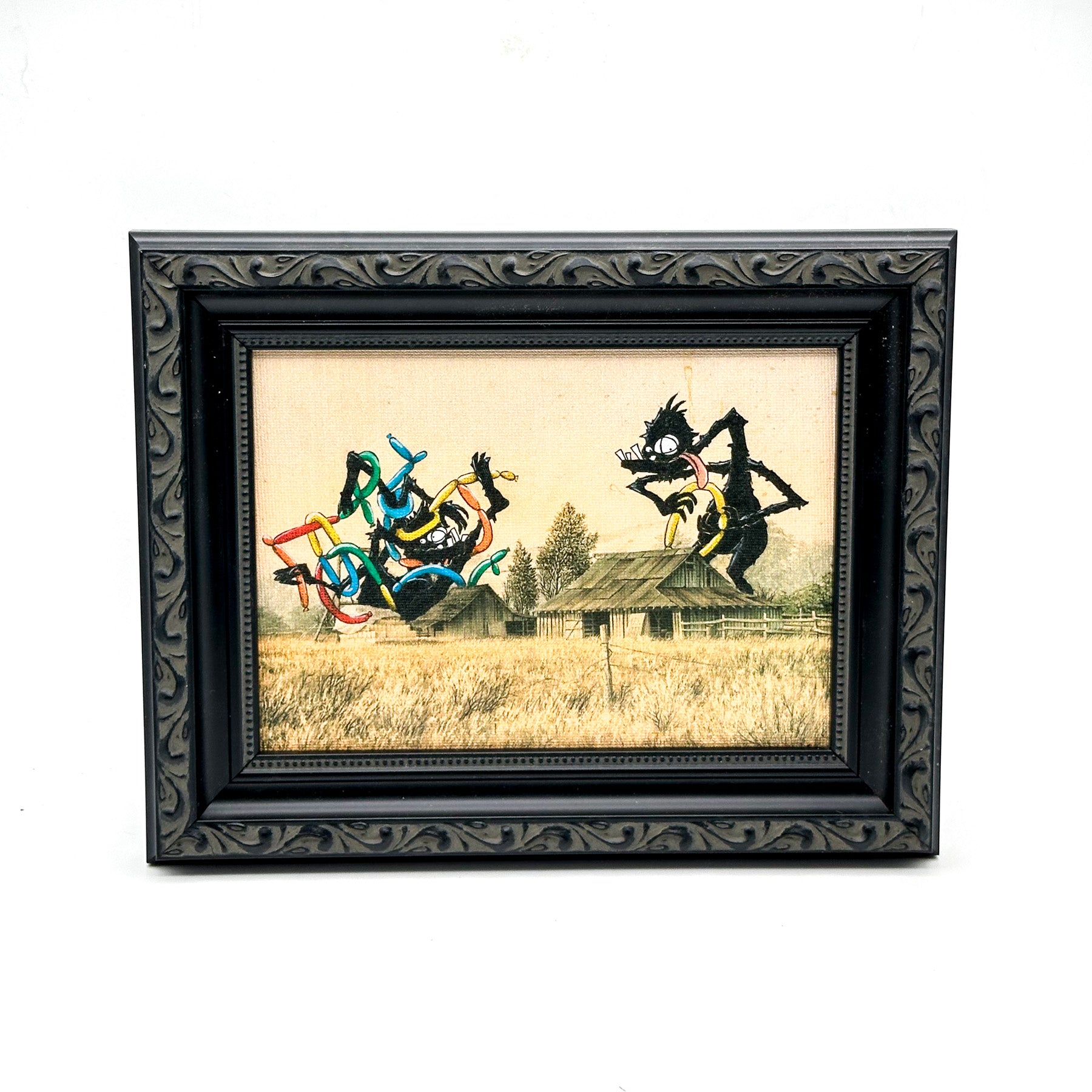 Balloon Art - Signed, Framed 5"x7" Giclée Print