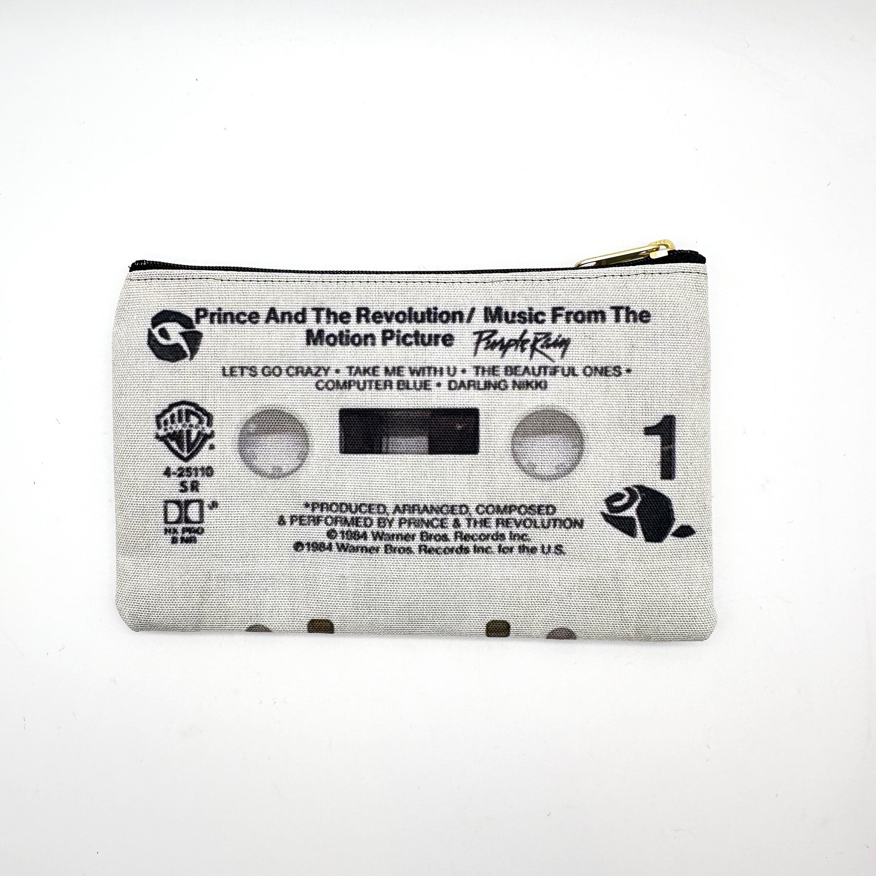 Cassette Zip Pouch - Prince and the Revolution Purple Rain