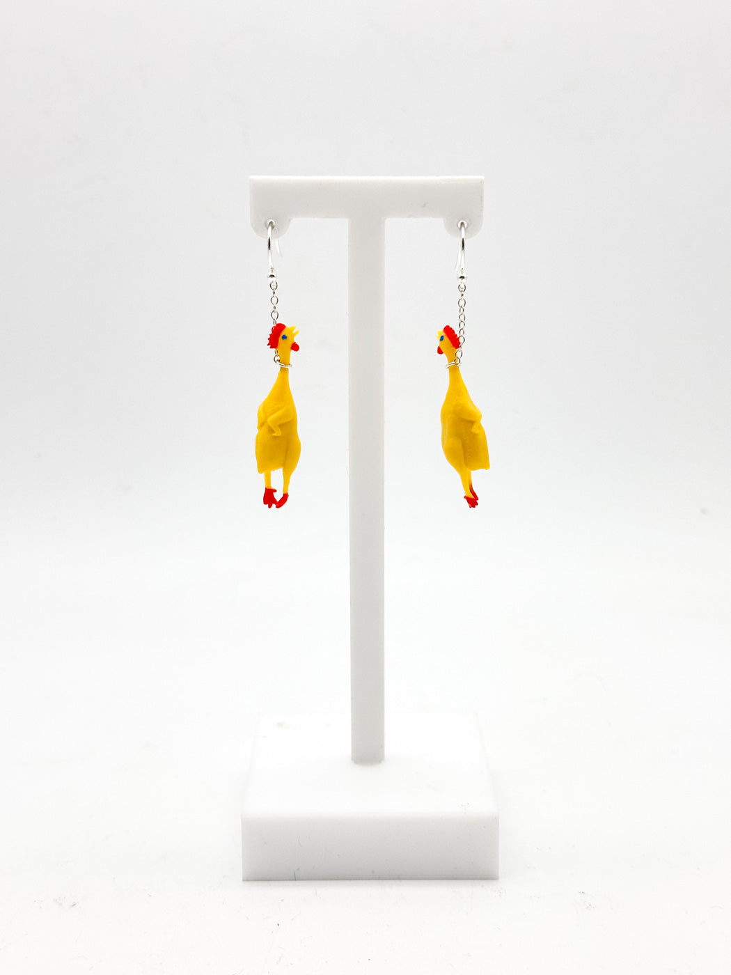 Rubber Chicken Earrings