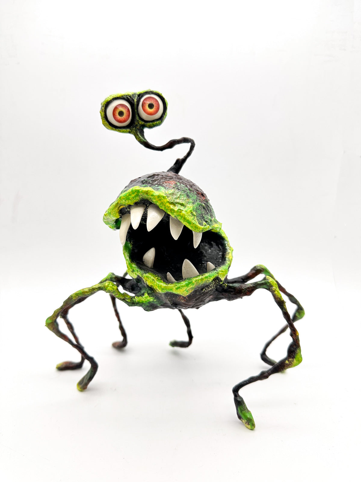 Green Guy - One of a Kind Monster Sculpture