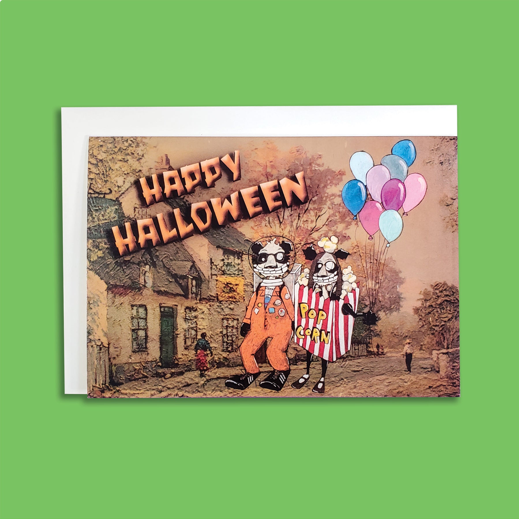 Happy Halloween - Leroy's Place Greeting Card