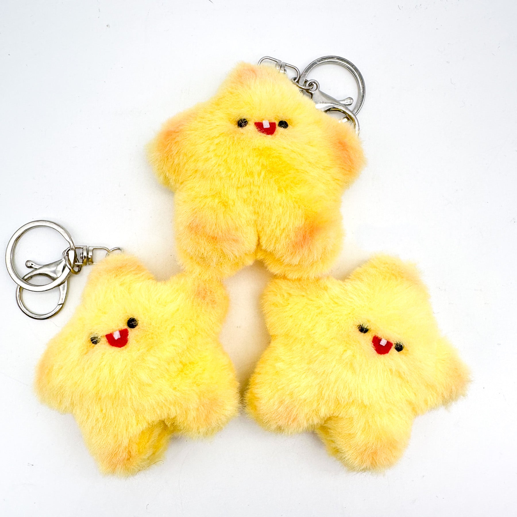 Fluffy Star - Keychain