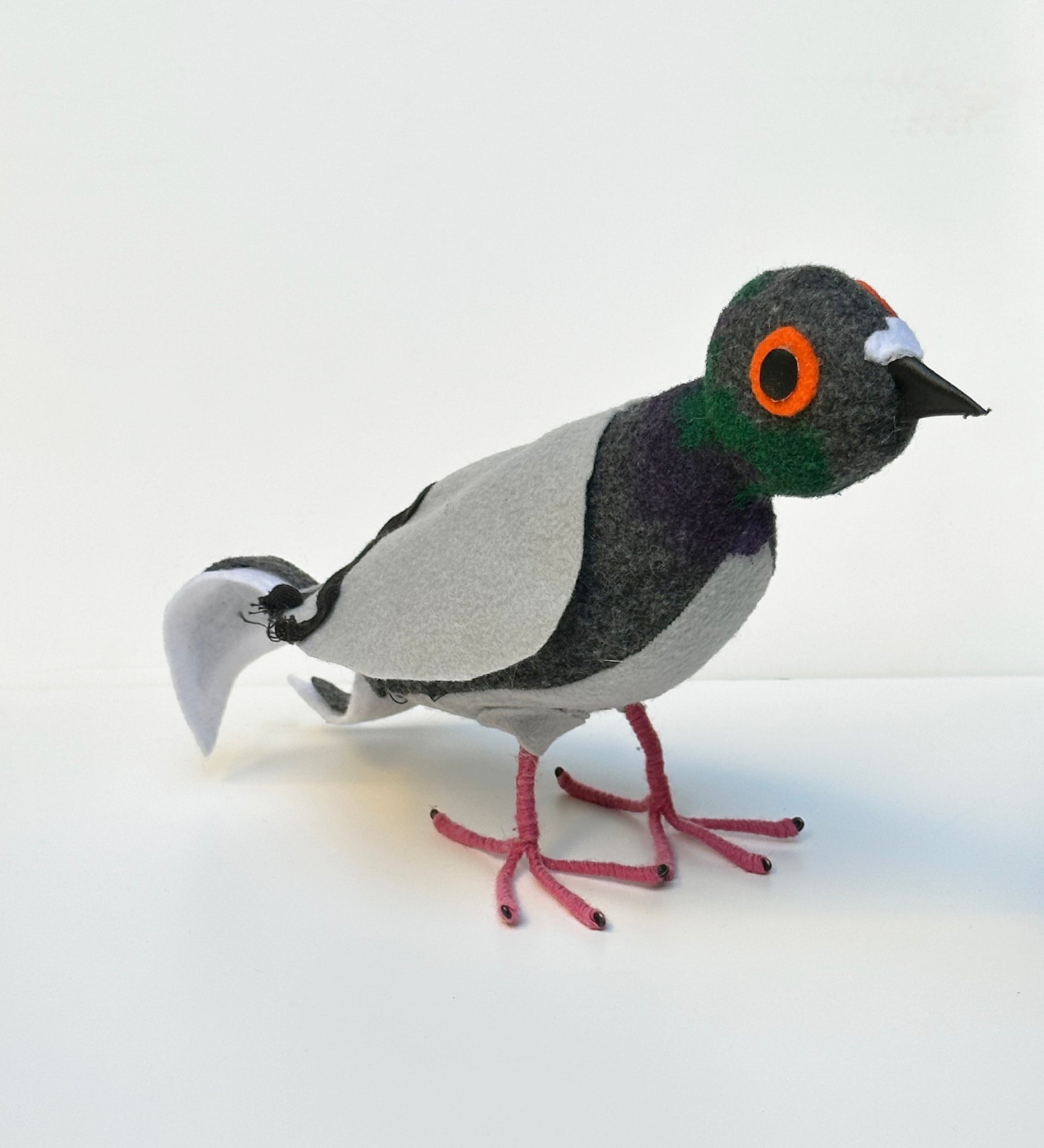 Mother Pigeon - Handmade Pigeon Sculpture