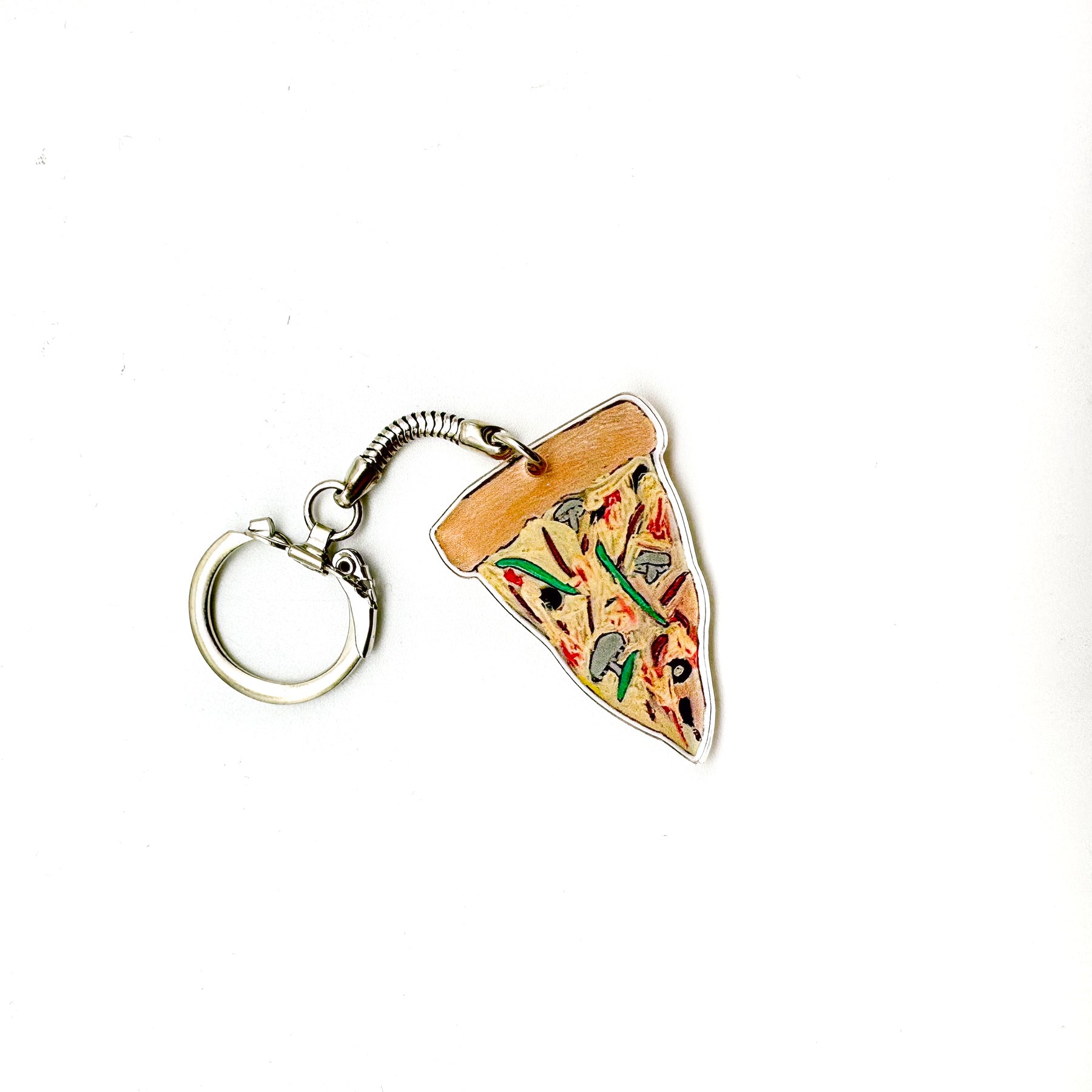 Supreme Slice | Art Keychain