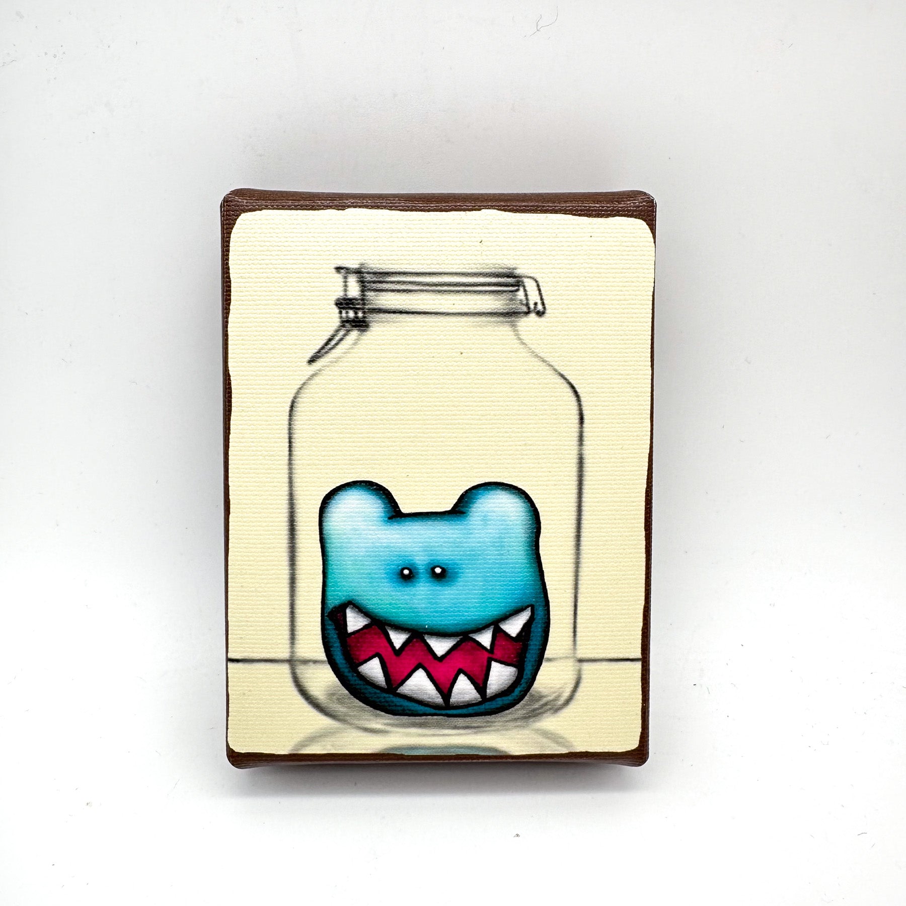 Bear Bear - Monster Jar Canvas Print