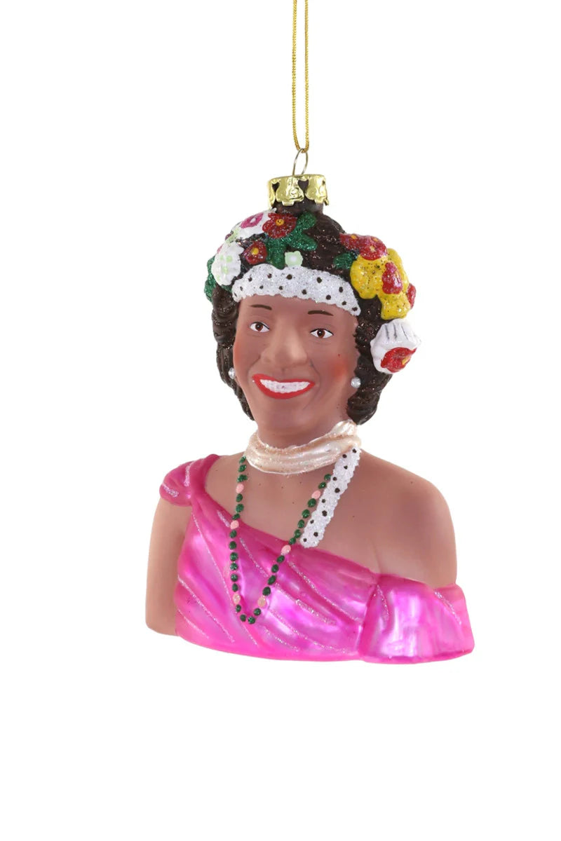 Marsha P. Johnson - Glass Ornament