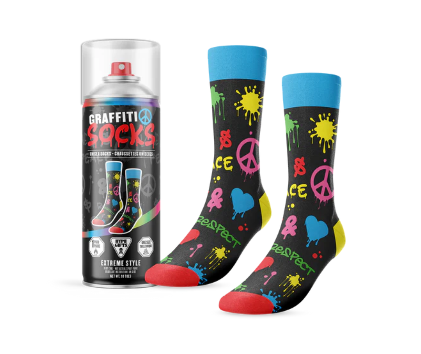 Graffiti Spray Paint - Men's Socks