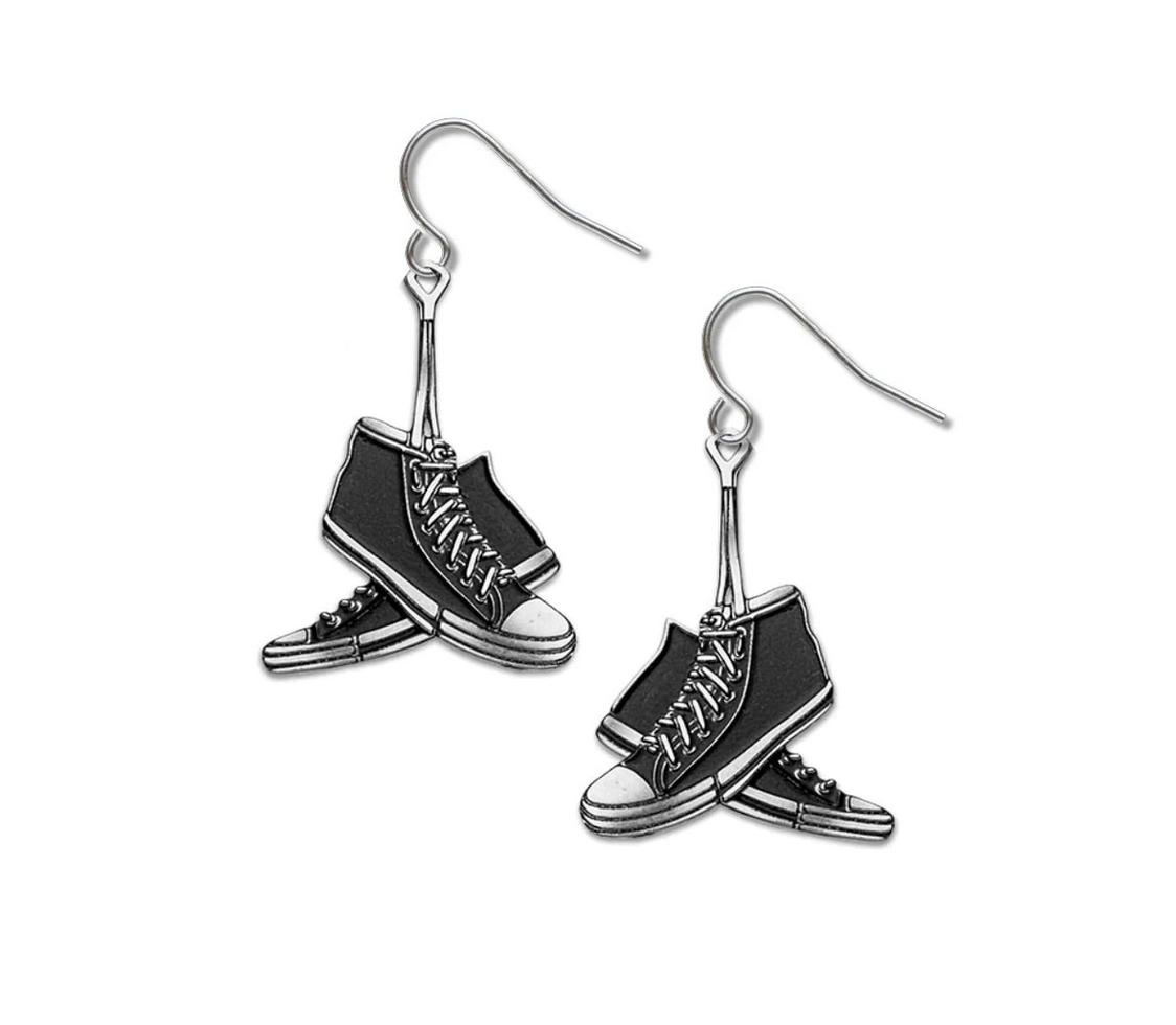 Black Sneakers - City Earrings