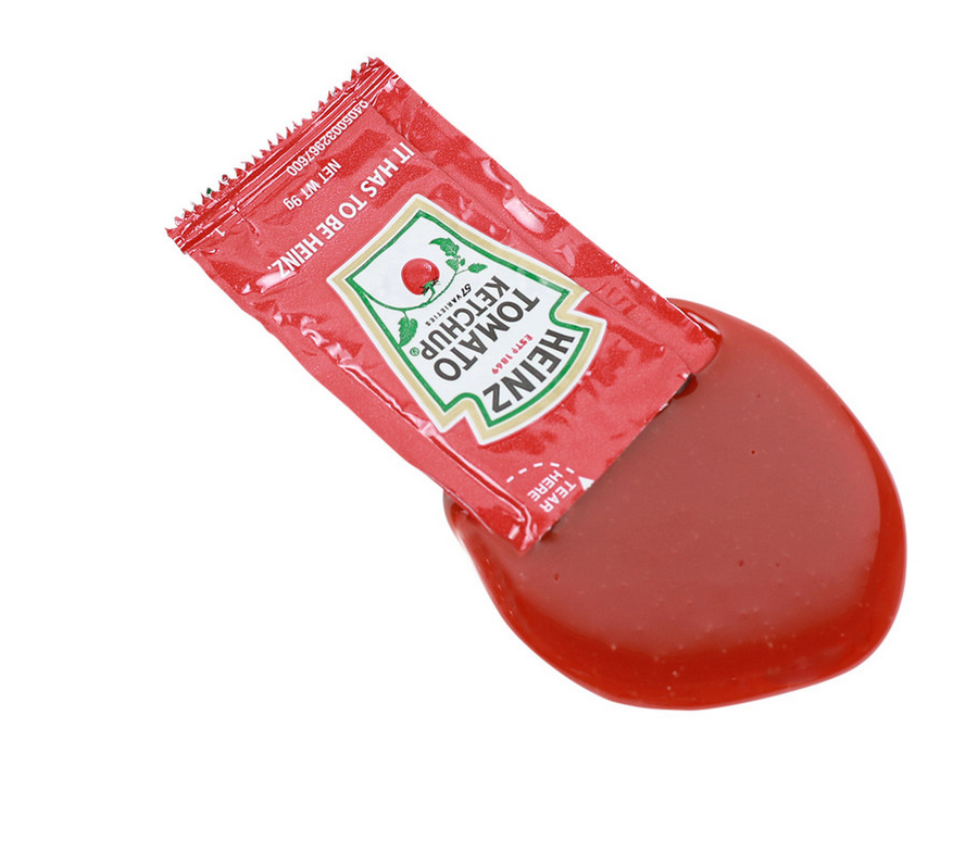 Ketchup Packet - Fake Spills