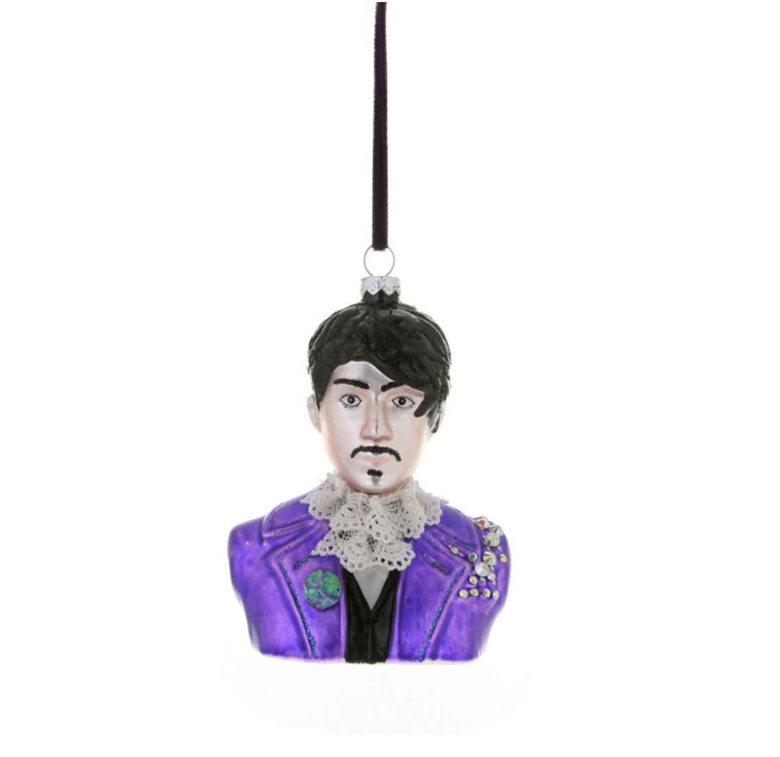 The Purple One - Glass Ornament