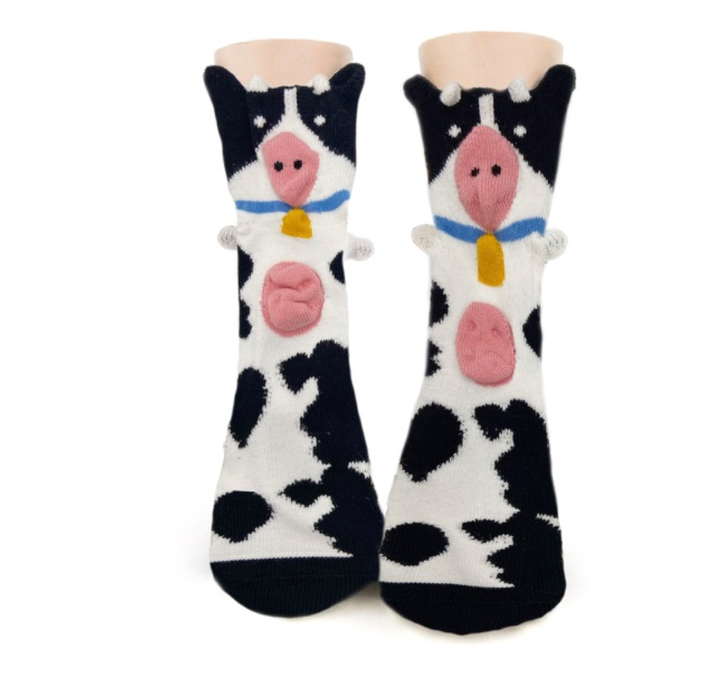 Comfy Cows - 3D Youth Socks
