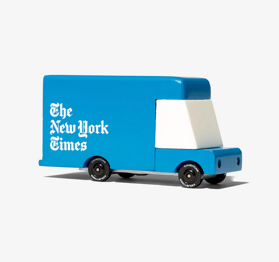 New York Times - Wood Toy Truck