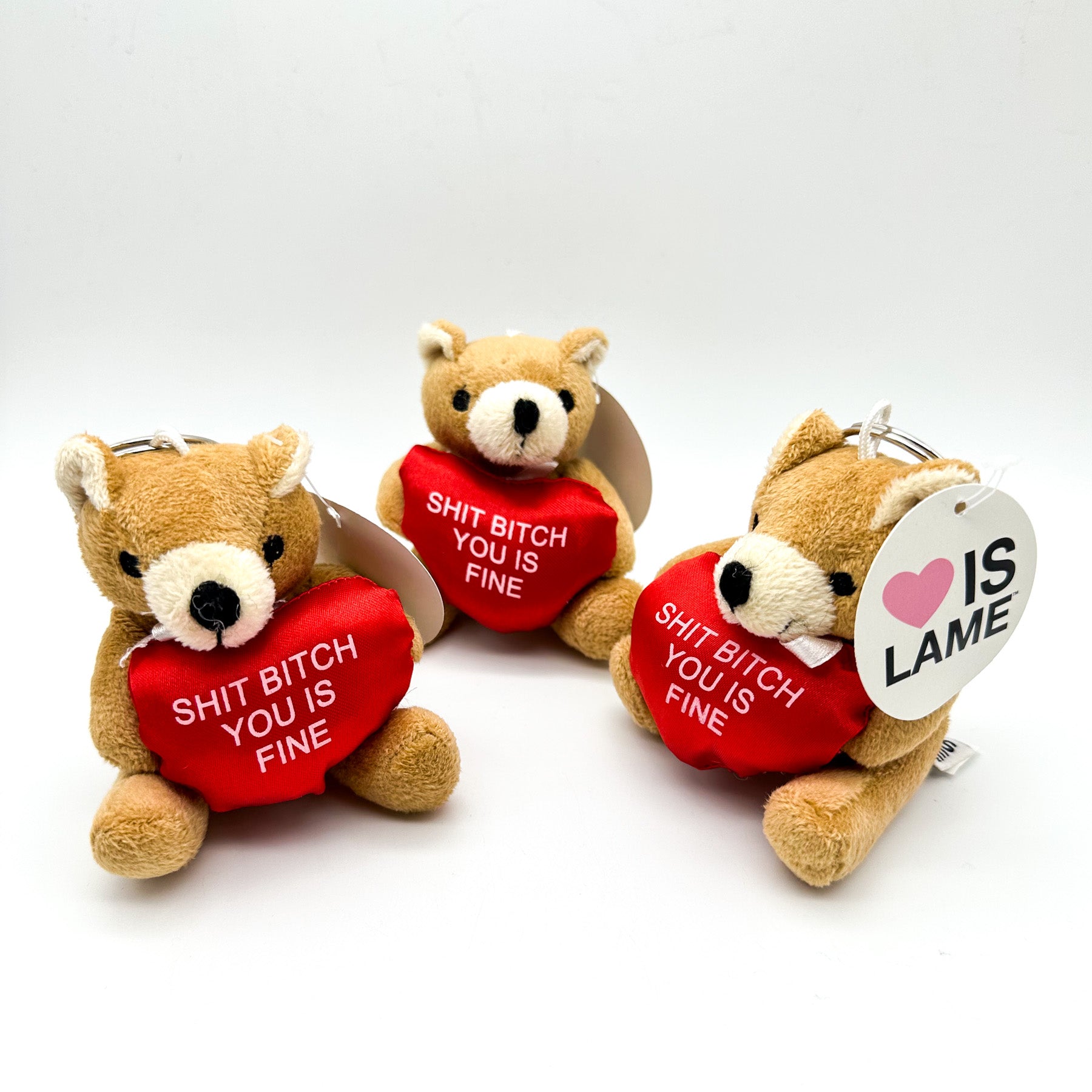 Very Romantic Bear - Plushie Keychain