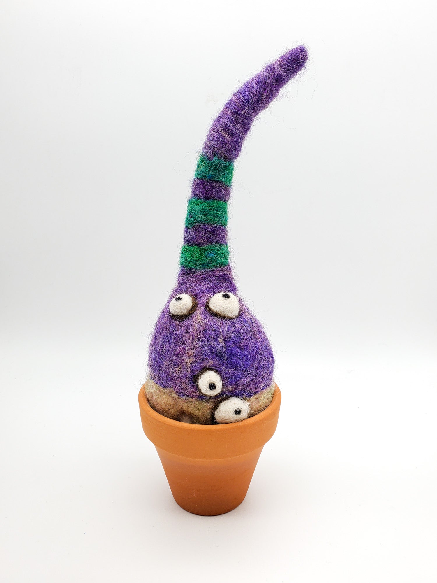 Purple Onion - Felted Monster Plants