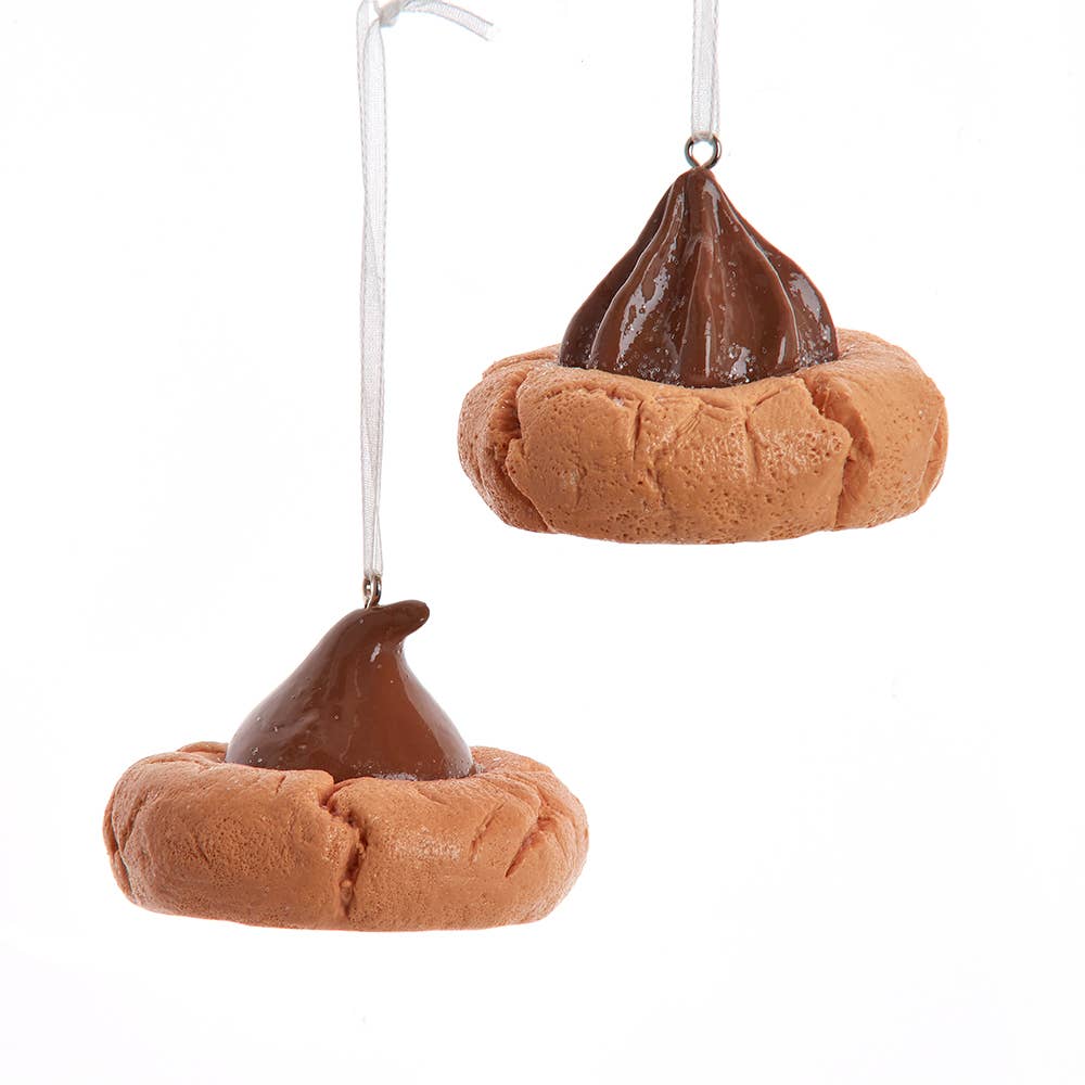 Peanut Butter Chocolate Drop Cookies - Clay Ornament Set