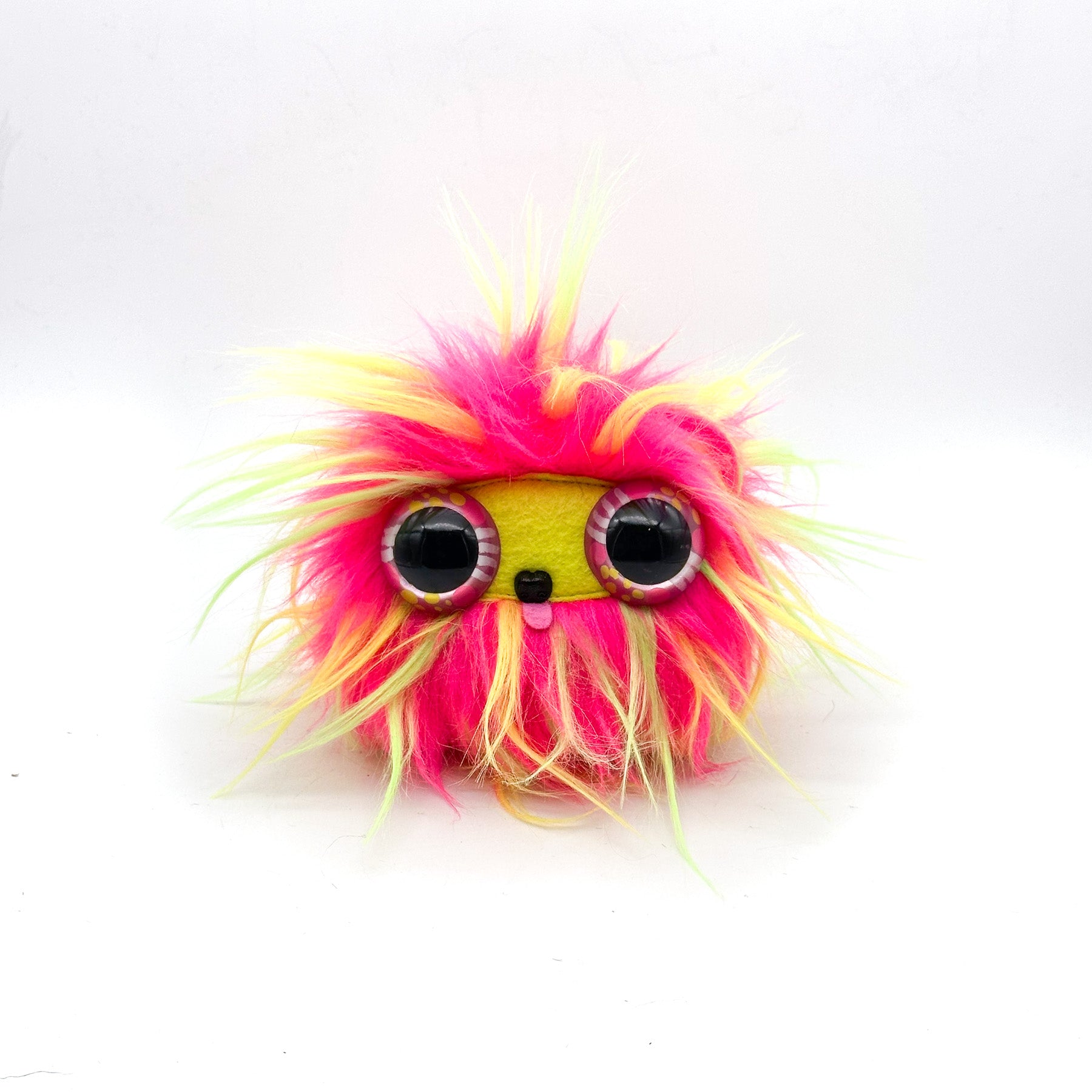 Hot Pink Cool Critter - Handmade Plush