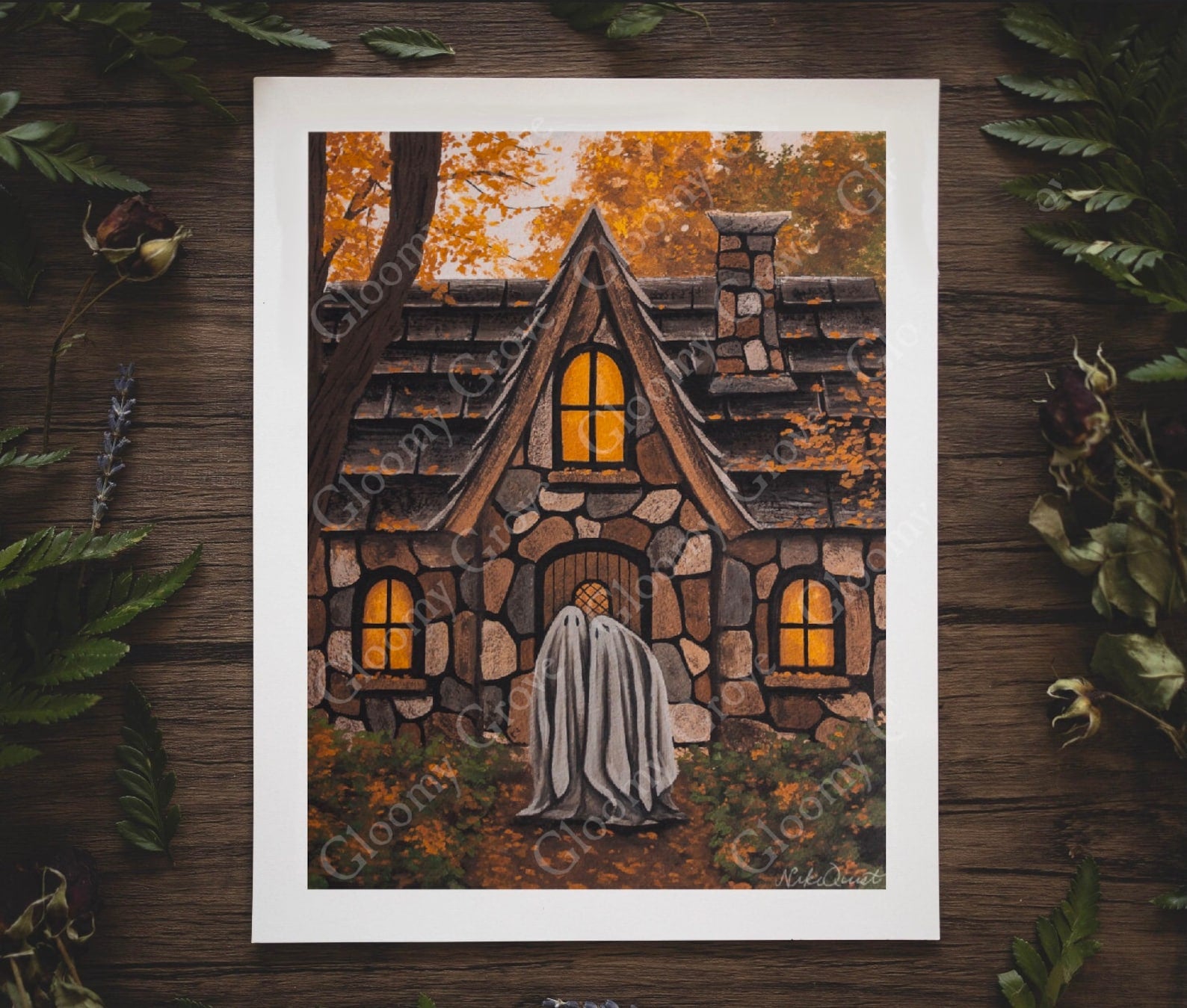 Cottage Ghosts - 8 x 10 Print