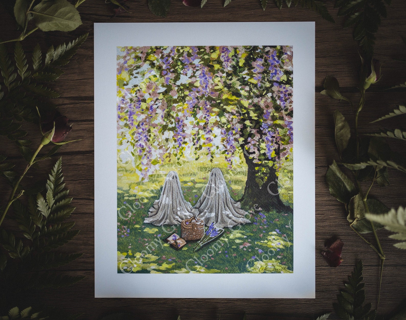 Picnic Ghosts - 8 x 10 Print