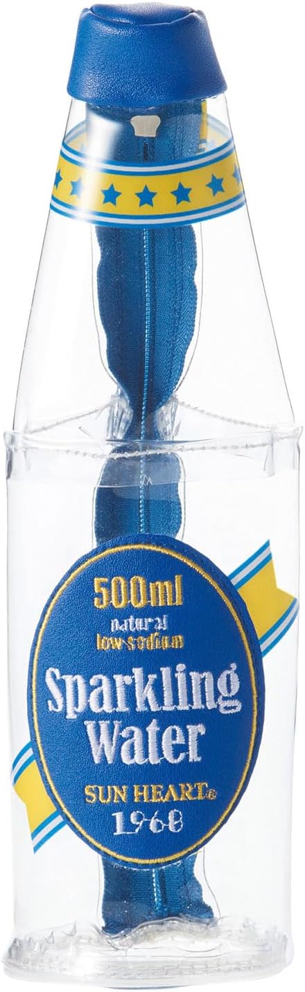 Sparkling Water - Embroidered Zip Pouch