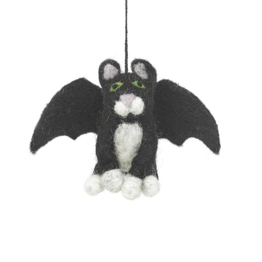 Batty Catty - Felt Ornament