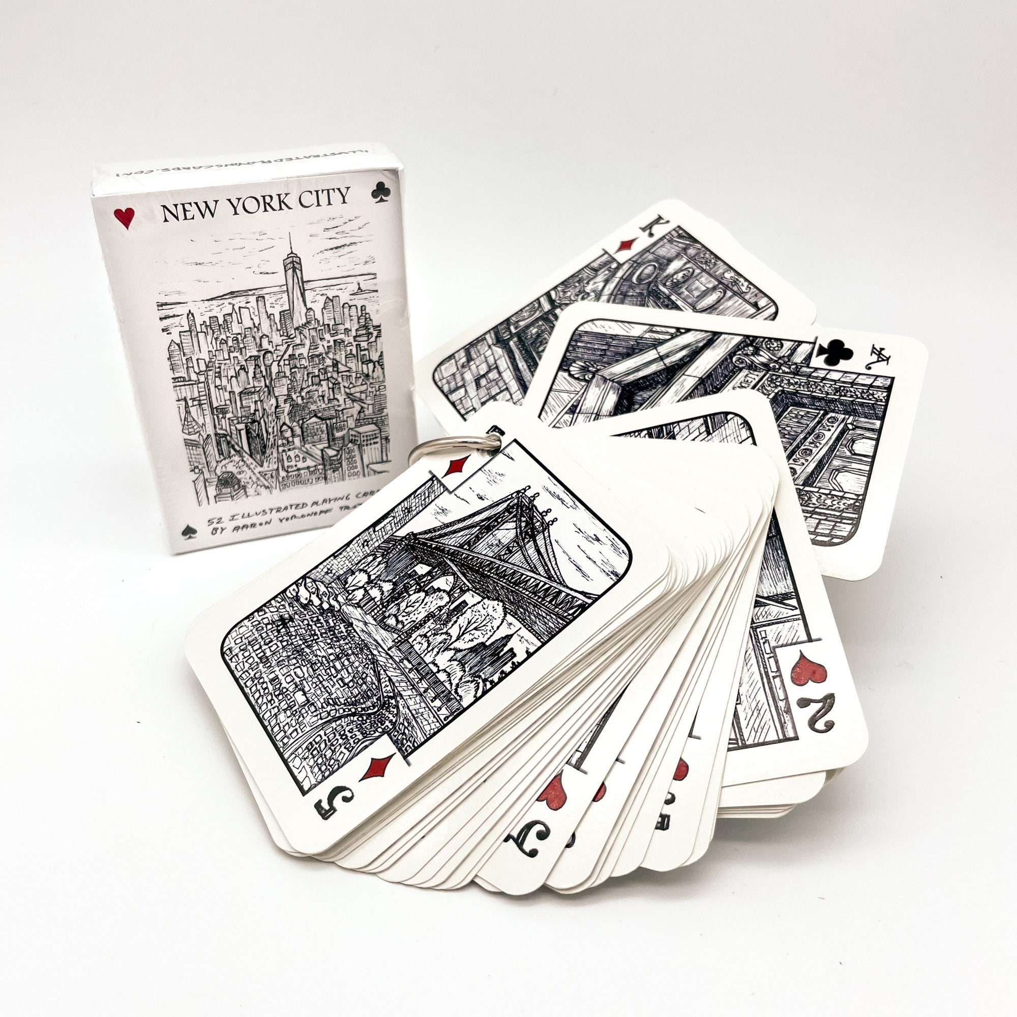Illustrated NYC - Playing Cards