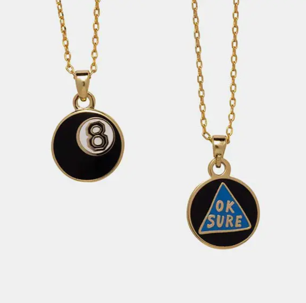 8 Ball - Pendant Necklace