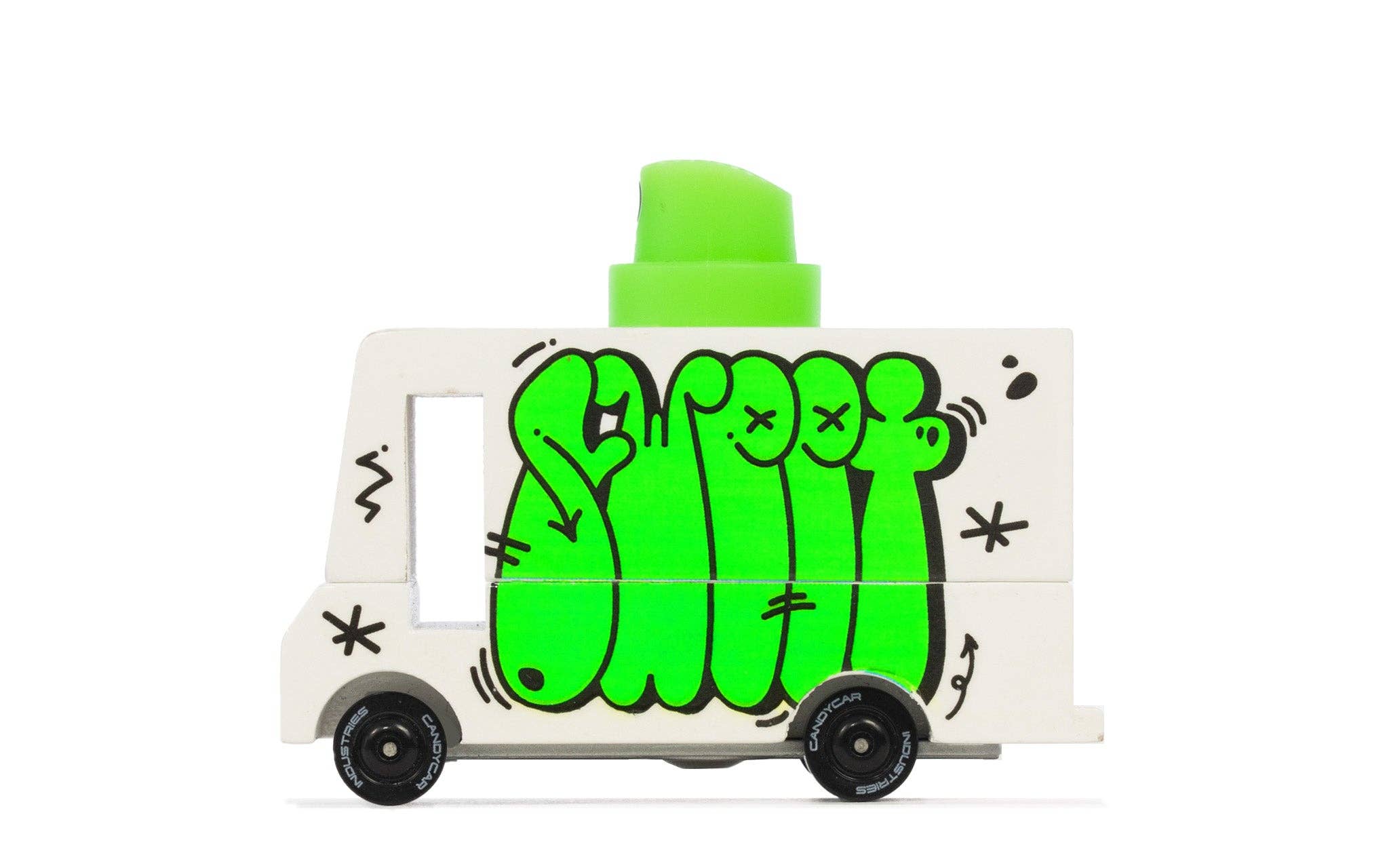 Graffiti Truck - Slime Green