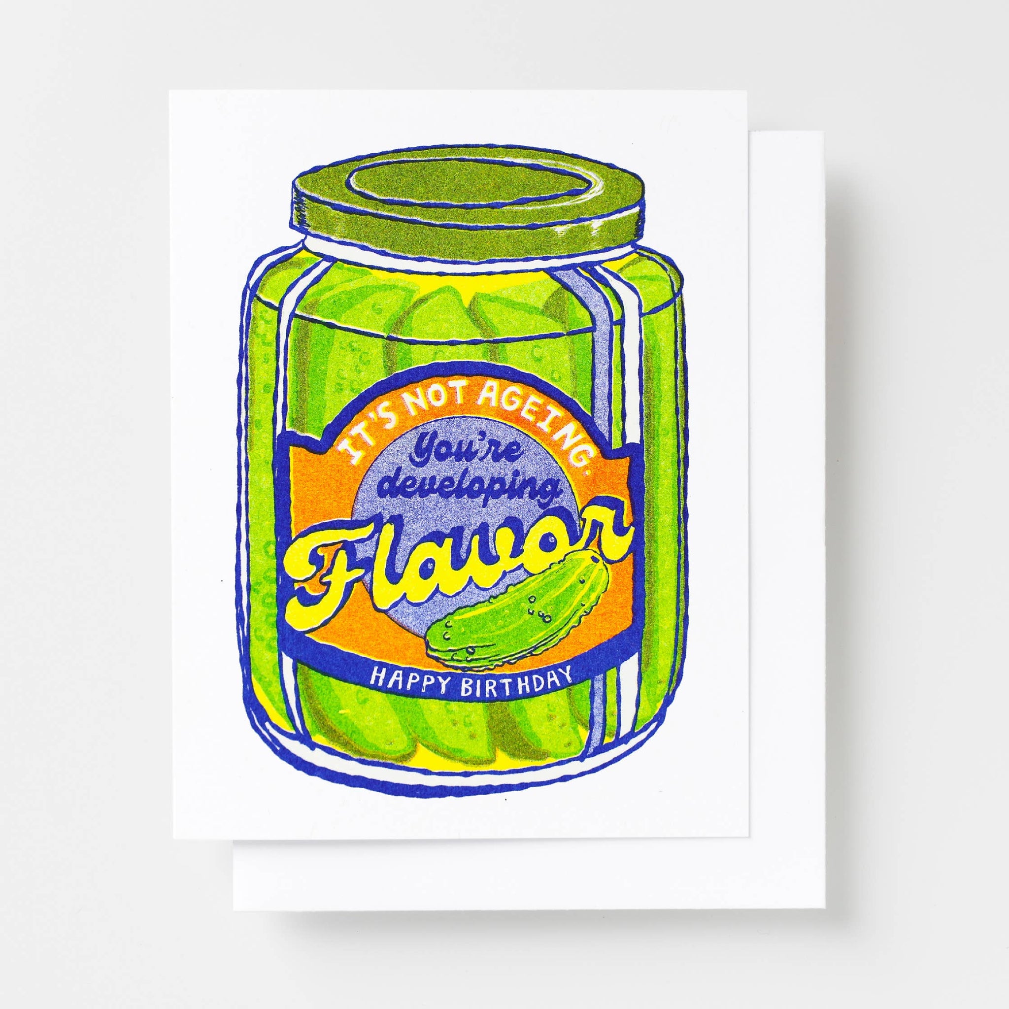 Happy Birthday Pickle Card - Developing Flavor