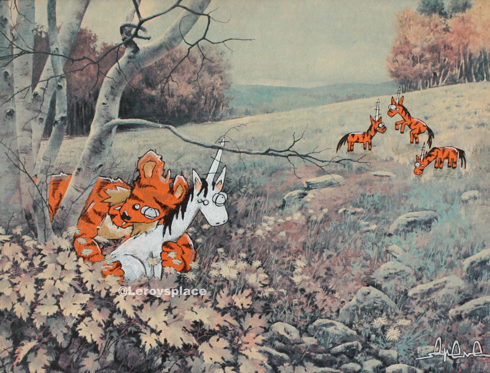Baby Tigercorns - 8.5 x 11 Art Print | Leroy's Place