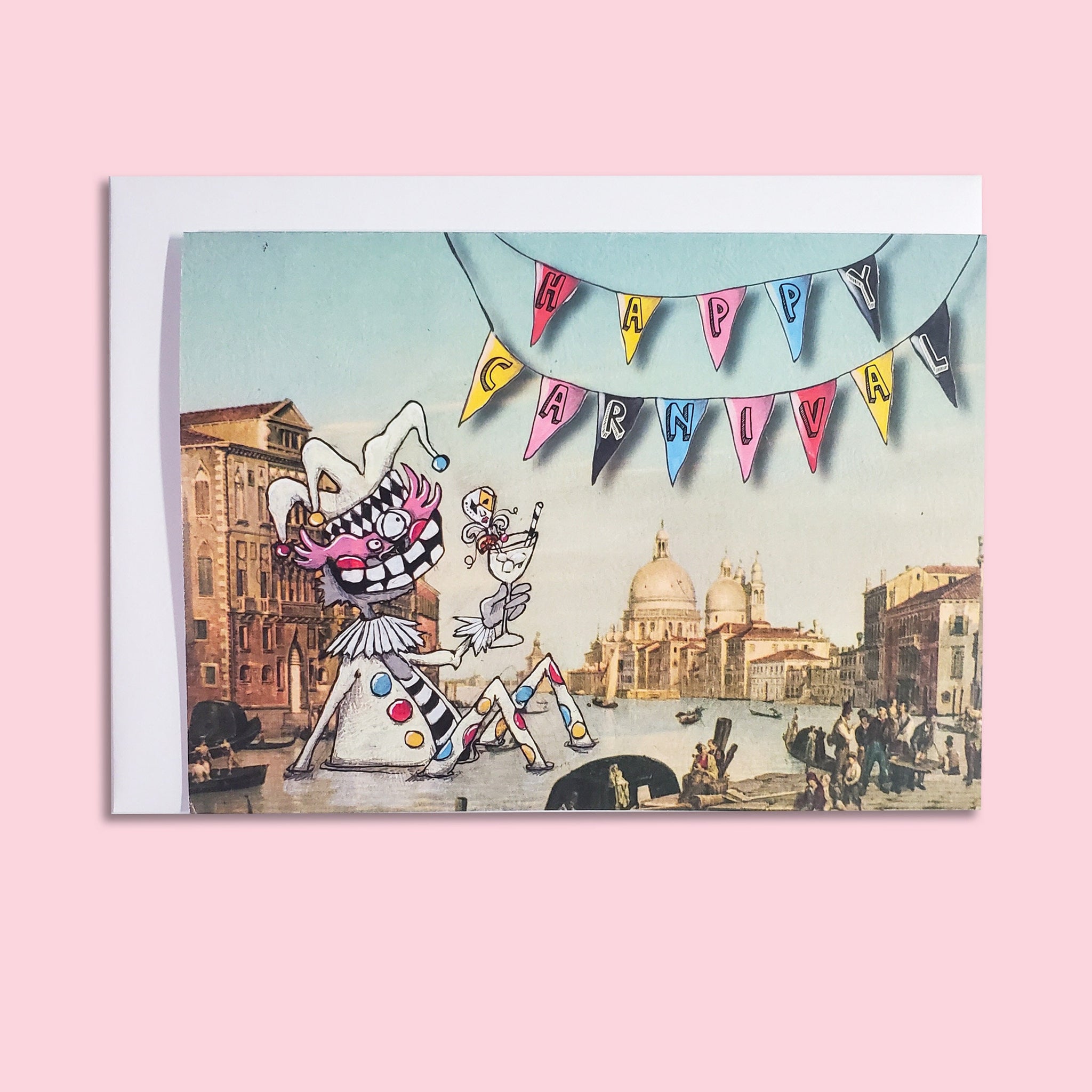 Happy Carnival - Leroy's Place Greeting Card