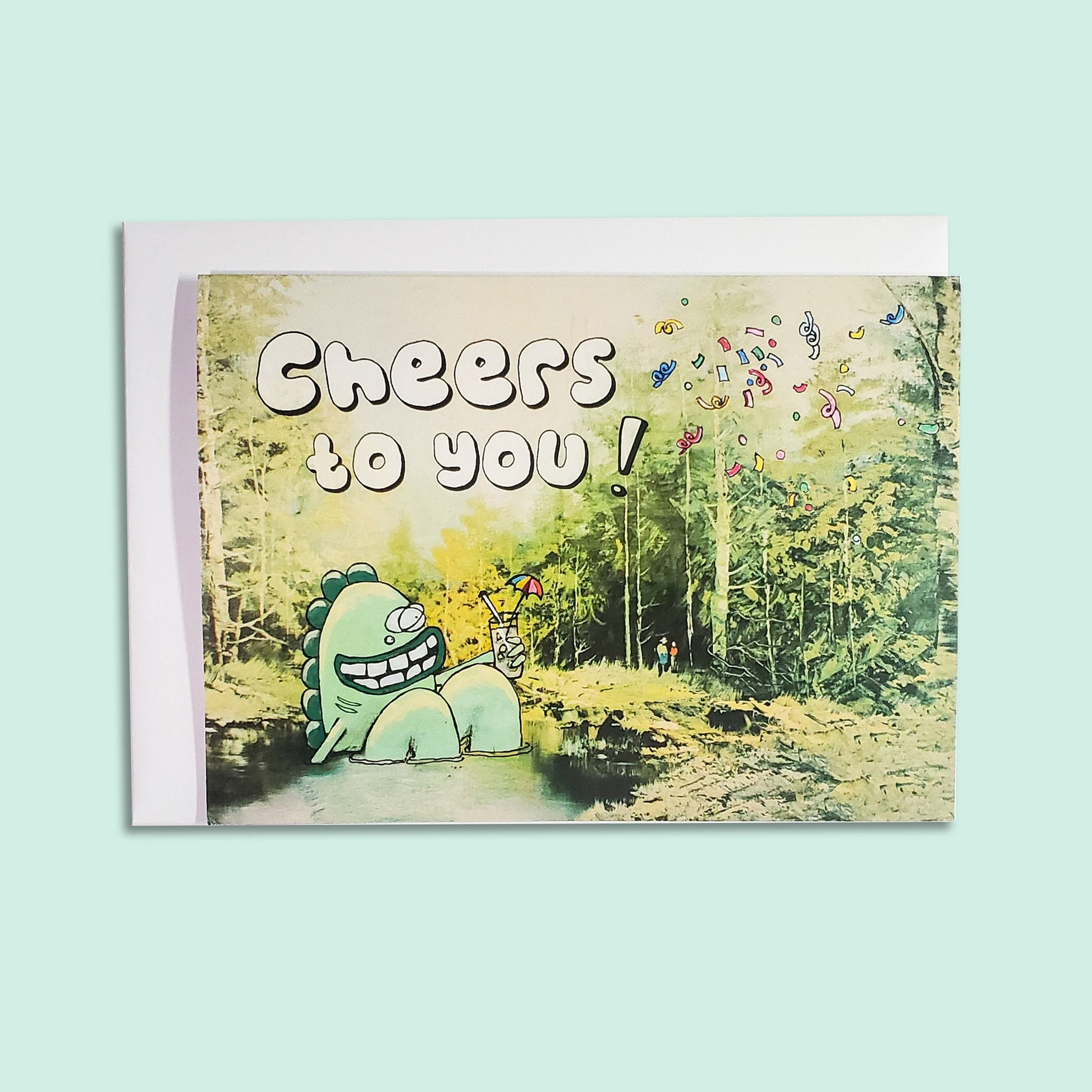 Cheers To You - Leroy's Place Greeting Card