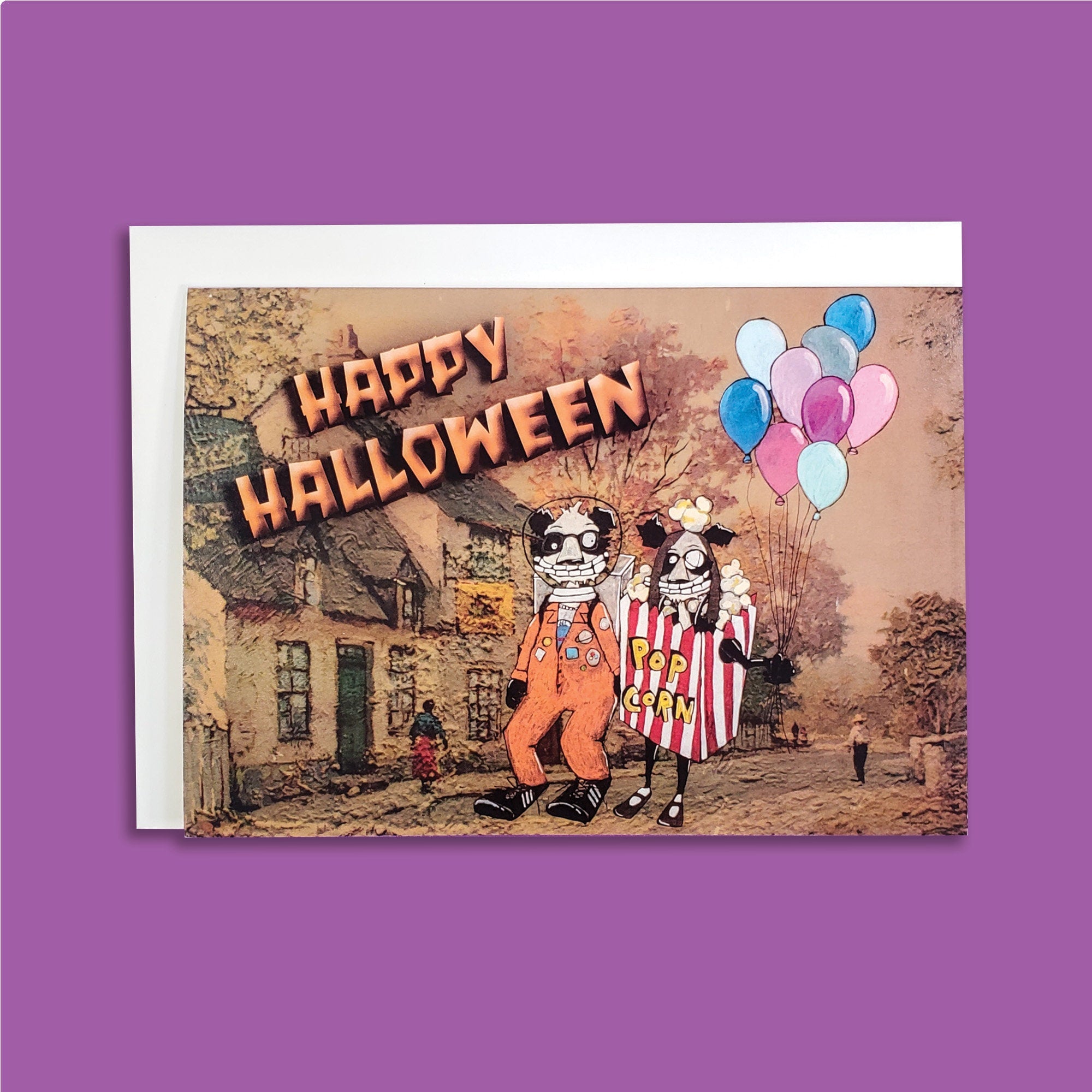 Happy Halloween - Leroy's Place Greeting Card