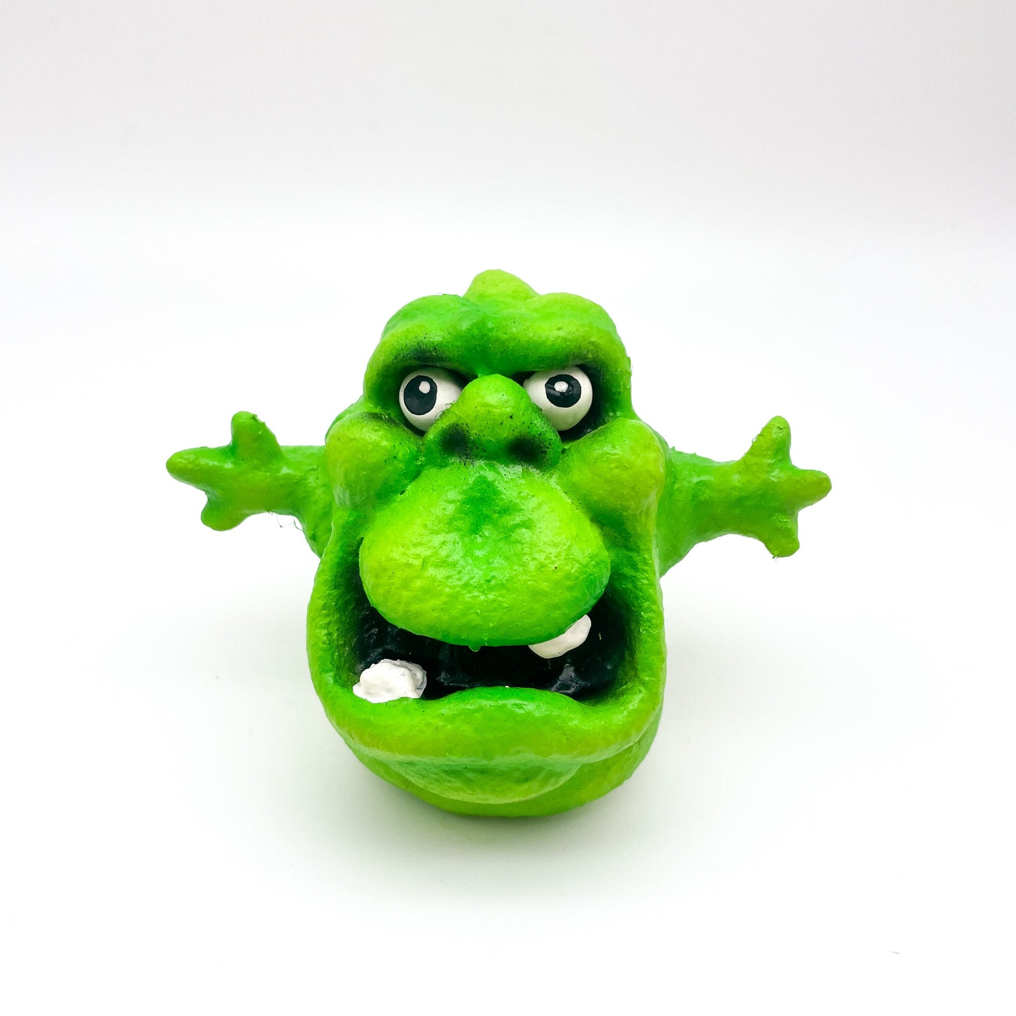 Green Ghost - Sculpted Art Magnet